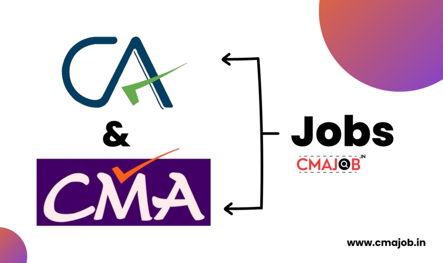 Vacancy for Experienced CA/CMA